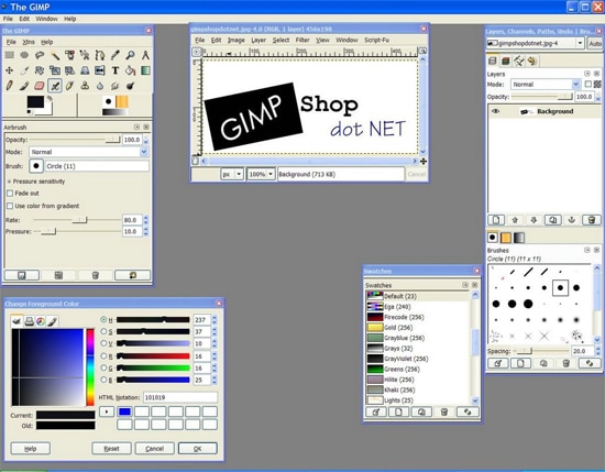 Software Gimpshop