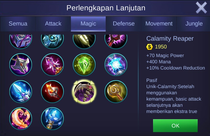 Reaper item