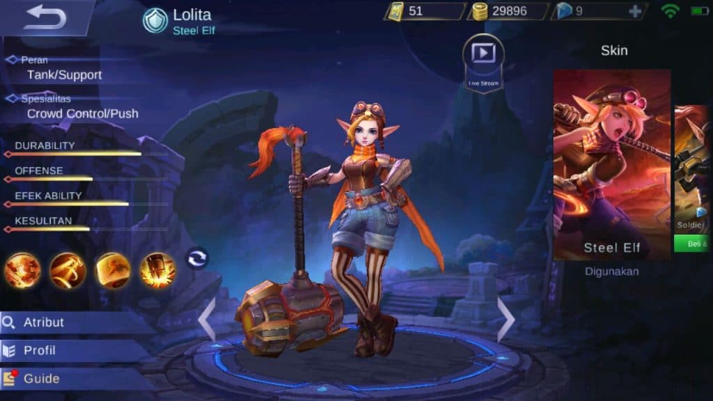 Lolita - Hero Mobile Legends