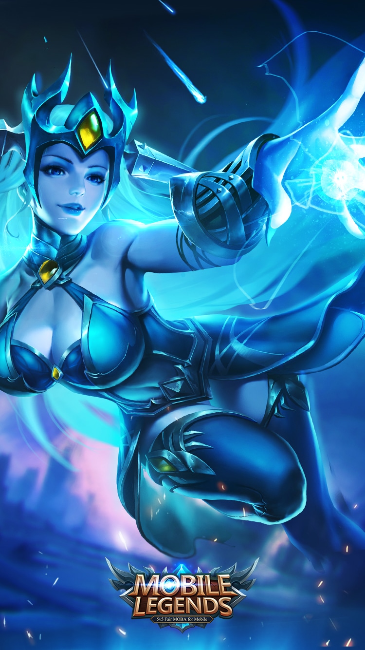 Gambar Walpaper Hero Mobile Legend Eudora Lightning Sorceress