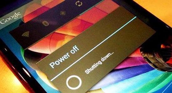Power Off Smartphone Android