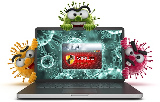 Virus Menyerang Laptop