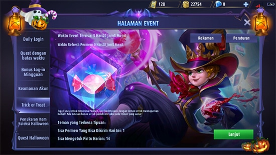 Selesaikan Event