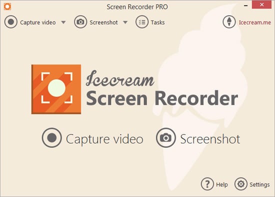Software Icecream Screen Recorder