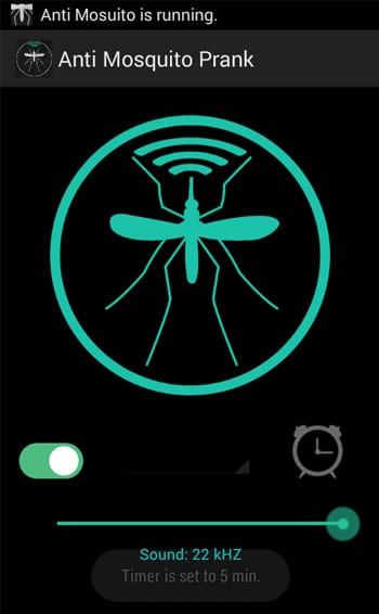 Menjalankan Aplikasi Anti Mosquito