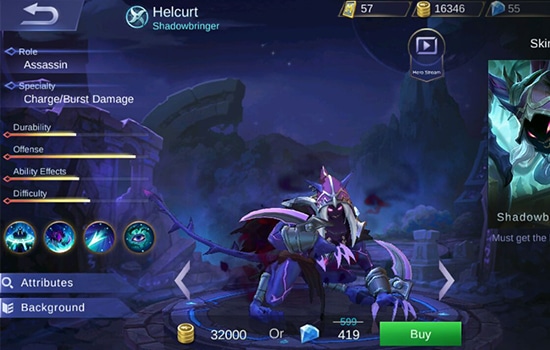 Helcurt - Hero Mobile Legends