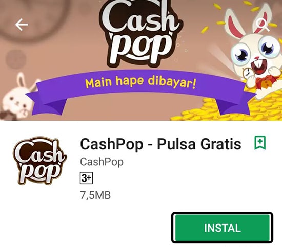 Instal CashPop