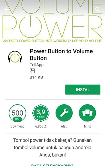 Install Power Button to Volume Button