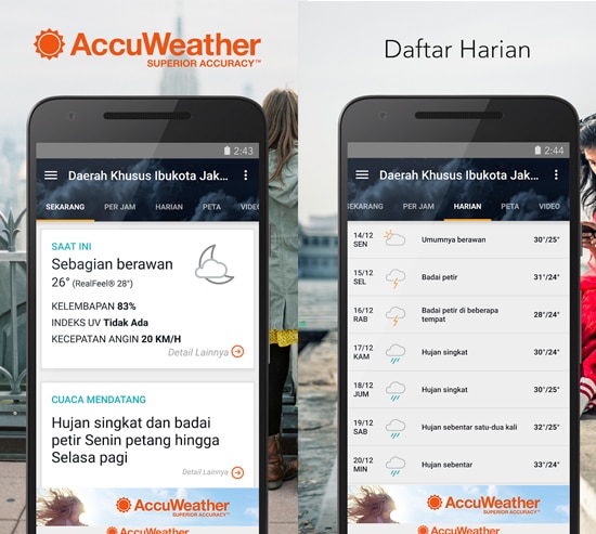 AccuWeather with Superior Accuracy