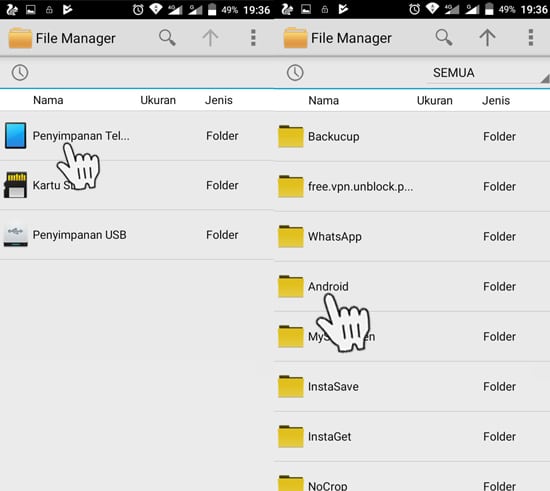 Folder Android