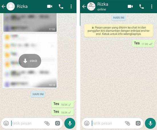 Kirim Pesan WhatsApp yang Telah Blokir Kamu