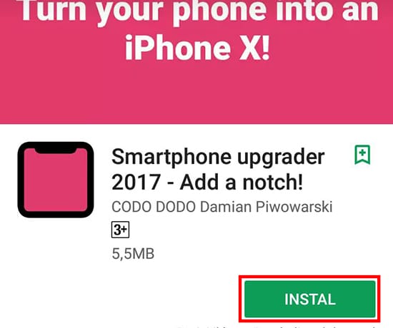 Instal Smartphone Upgrader