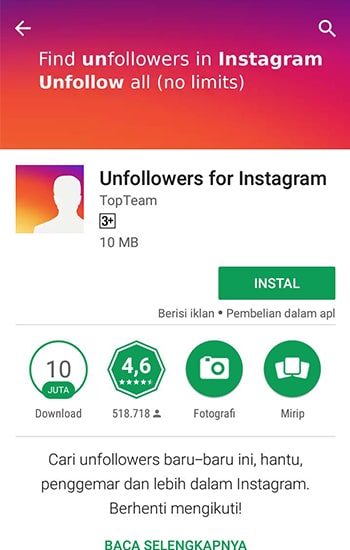 Instafollow for Instagram