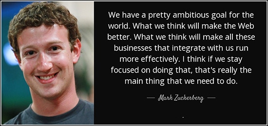 Salah Satu Quote Zuckerberg