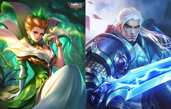 Aurora + Tigreal - Hero Mobile Legends