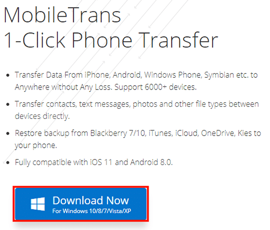 Download Wondershare Mobile Transfer