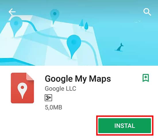 Install Google My Maps