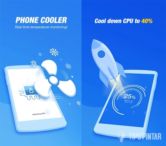 CPU Phone Cooler, Cool Down Temperature
