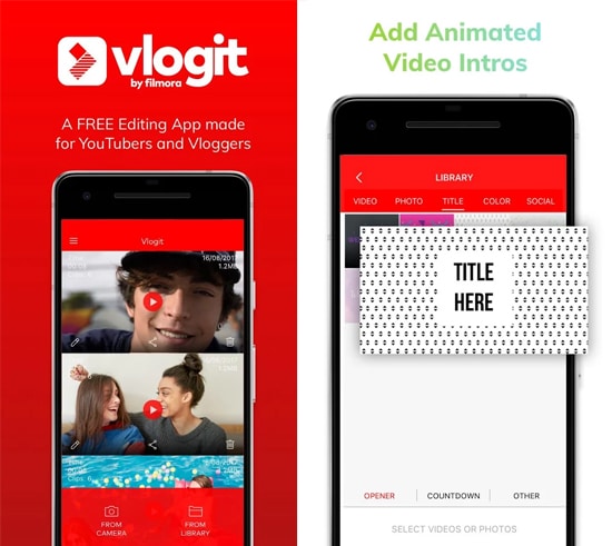 Vlogit - A free video editor made for Vloggers