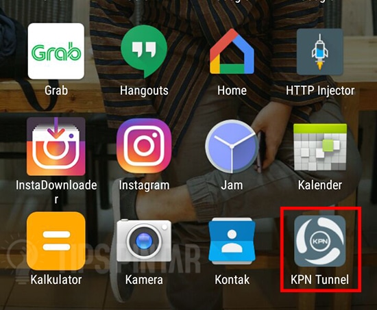 Buka Aplikasi KPN Tunnel