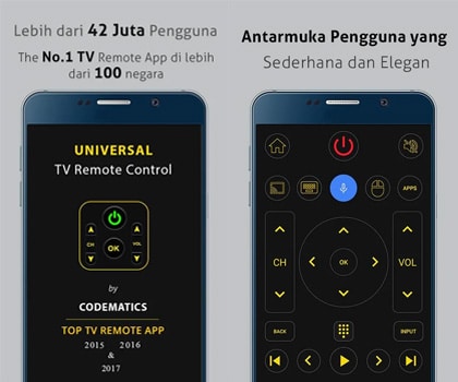 Aplikasi Remote Control Universal TV