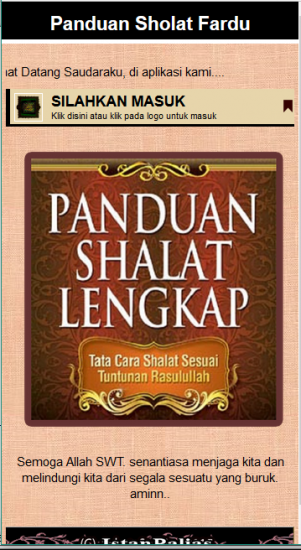 Panduan Sholat Lengkap