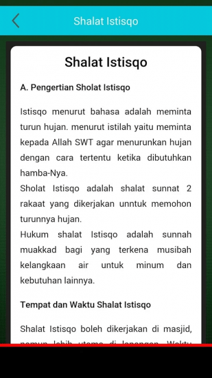 Sholat Sunnah & Dzikir Do'a