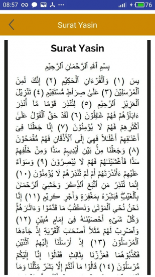 Yasin Tahlil dan Doa Arwah