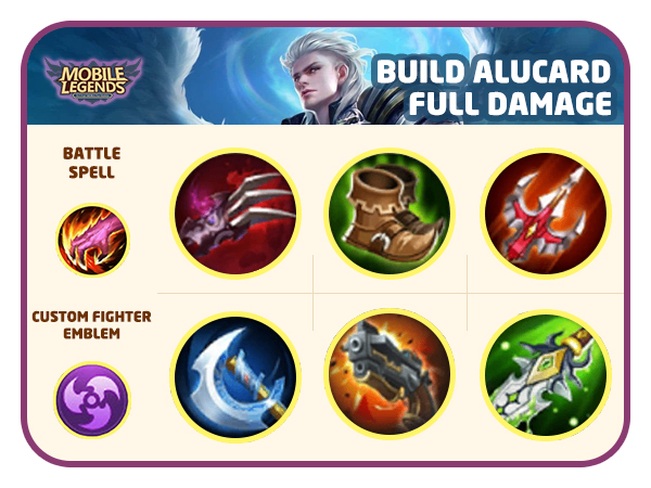Build Alucard Full Damage