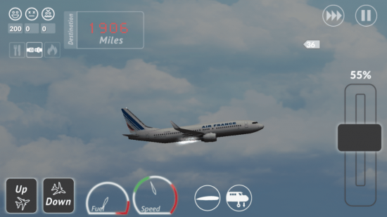 Transporter Flight Simulator
