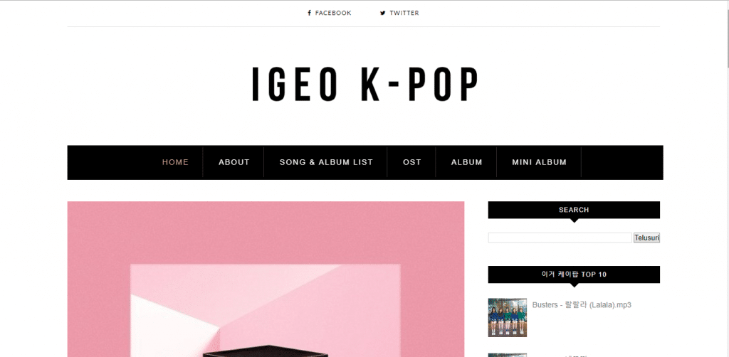 Situs Download Lagu K-Pop
