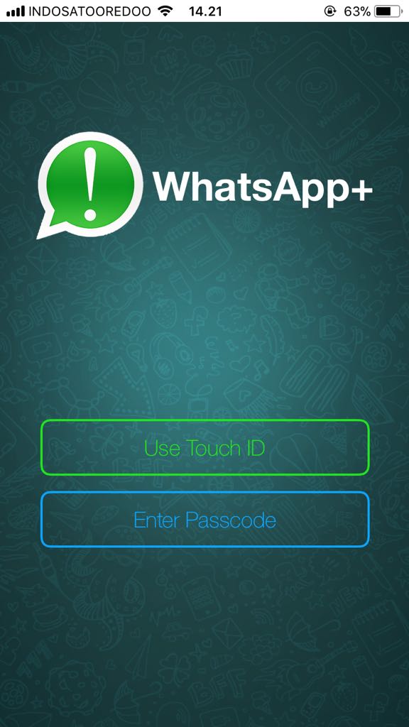 WhatsApp Sudah Terkunci