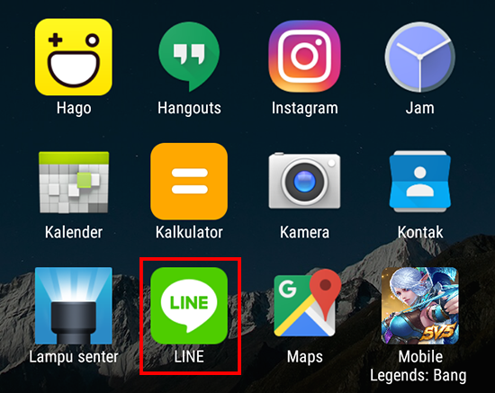 Buka LINE Mod