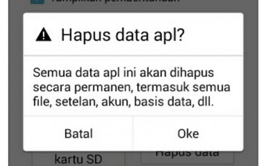 Hapus Data