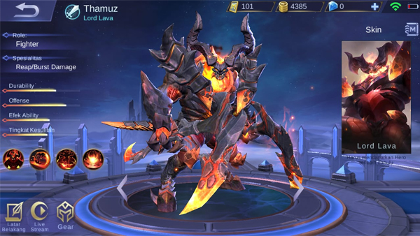 Thamuz - Hero Mobile Legends
