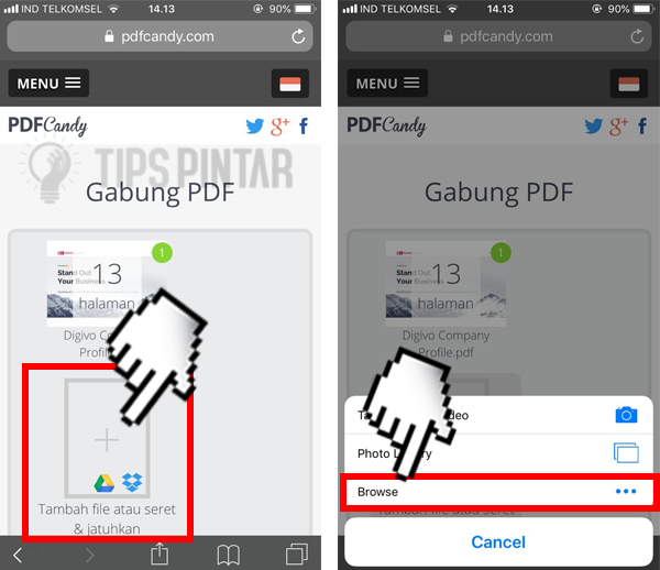 Cara Menggabungkan File PDF Menjadi Satu di Smartphone dan PC