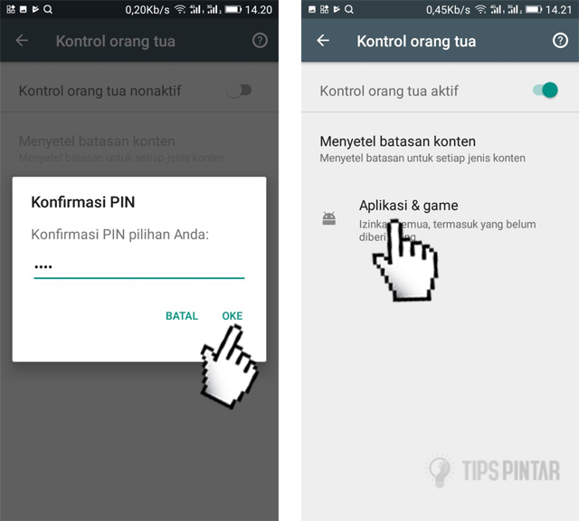 Cara memblokir aplikasi di playstore