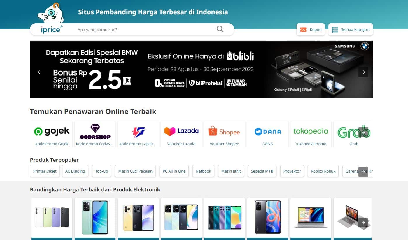 Situs Belanja Online Terpopuler di Indonesia