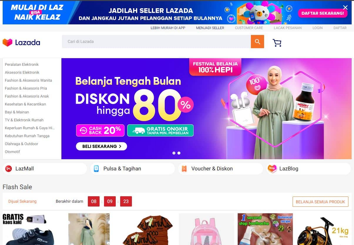 Situs Belanja Online Terpopuler di Indonesia