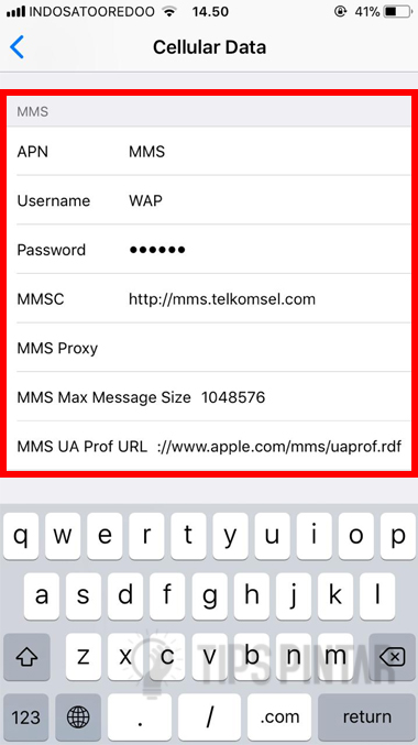 Cara Setting APN Telkomsel di iPhone