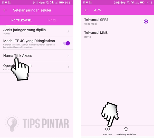 Cara Setting APN Telkomsel