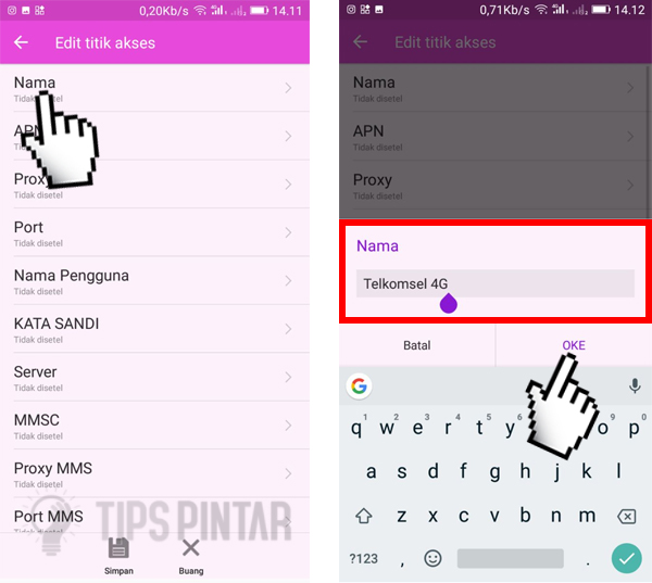 Cara Setting APN Telkomsel