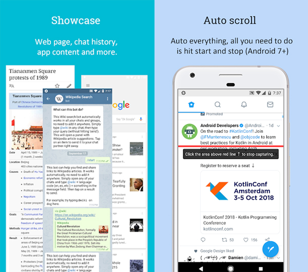 Aplikasi Screenshot Android