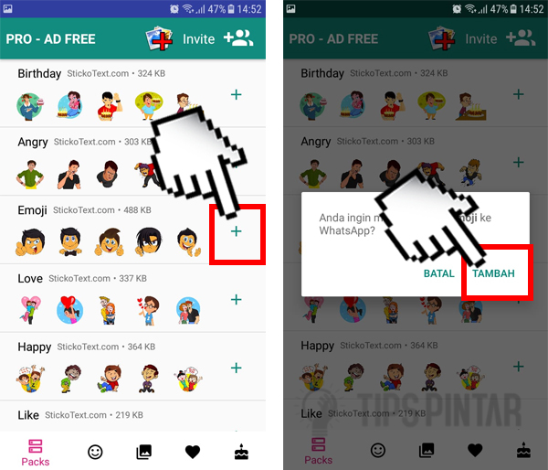 Cara Mengirim dan Menambahkan Stiker Keren di WhatsApp