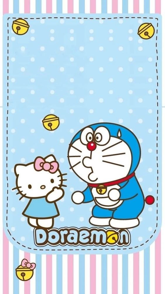 Doraemon dan Hello Kitty Salaman