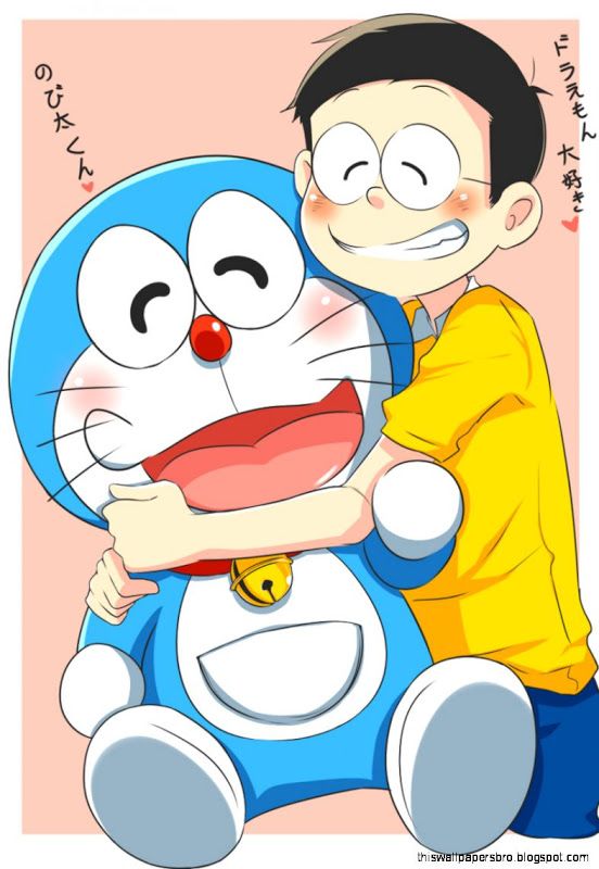 Doraemon dan Nobita Tertawa