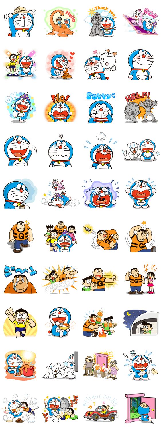 Doraemon dan Teman-Teman