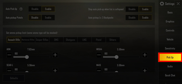 Looting Super Cepat, Begini Cara Setting Auto Pick Up PUBG Mobile