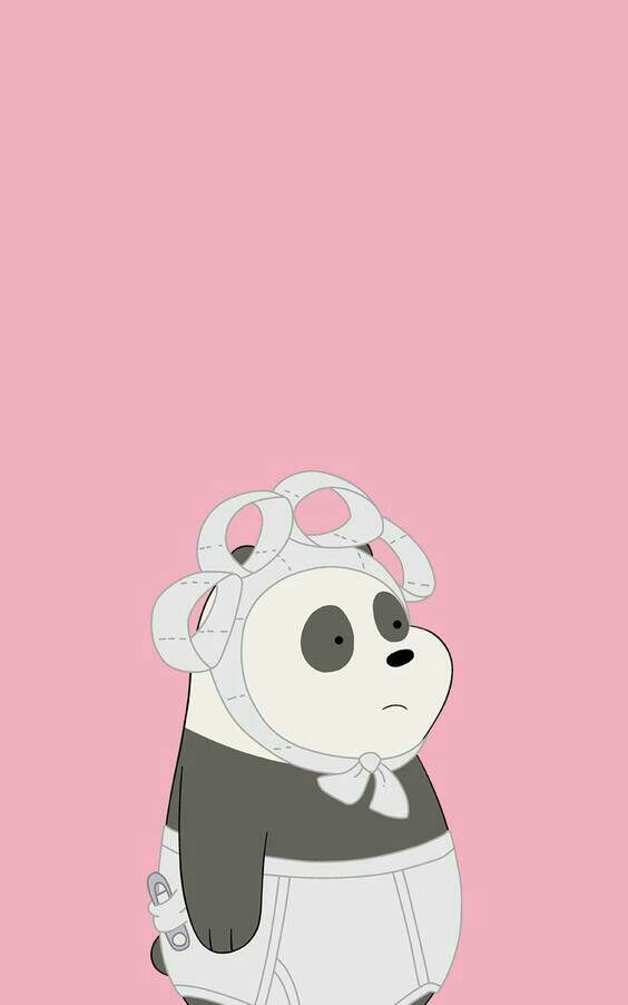 Panda With Baby Clothes