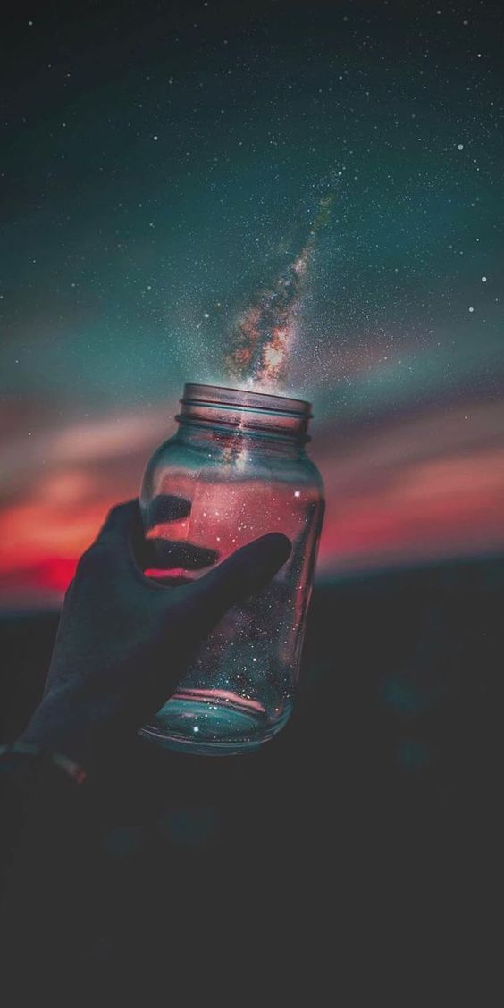 Sky With A Bottle